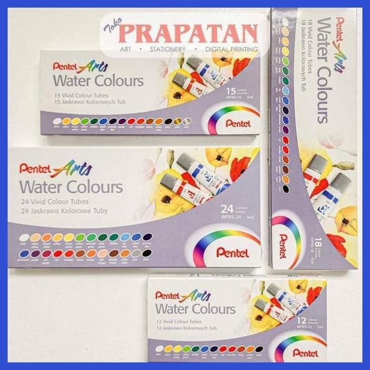 

( SEKOLAH / LUKIS ) DISCOUNT PENTEL WATER COLORS 24 WARNA (SENI / MENGGAMBAR / ART / KERAJINAN ) PRIVASI AMAN