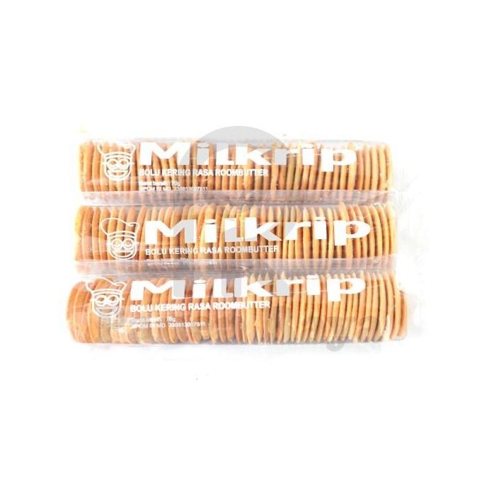 

(Expert) Milkrip Bolu Kering Bolu Bulat Rasa Roombutter Cookies