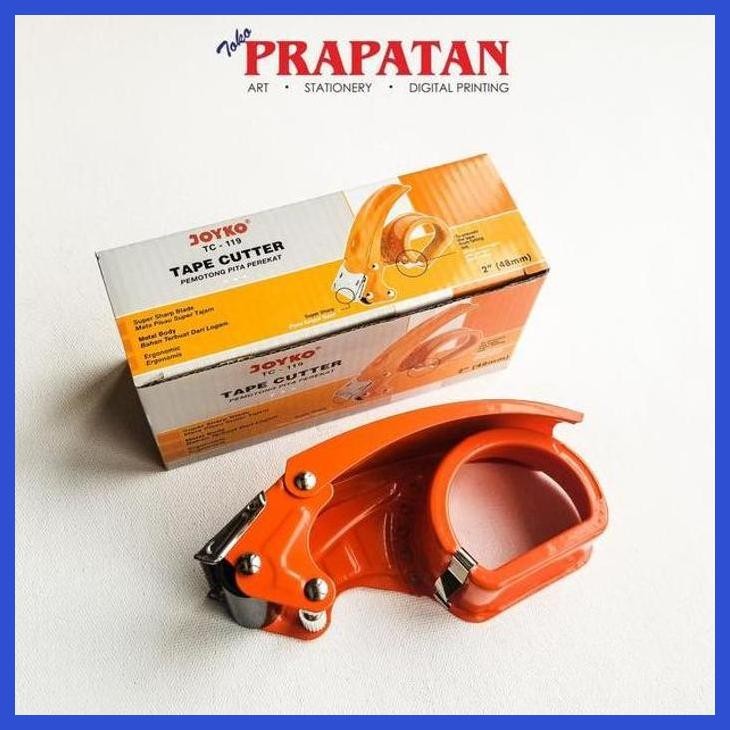 

( SEKOLAH / LUKIS ) PROMO JOYKO TAPE CUTTER TC-119 / TAPE DISPENSER (SENI / MENGGAMBAR / ART / KERAJINAN ) PRIVASI AMAN