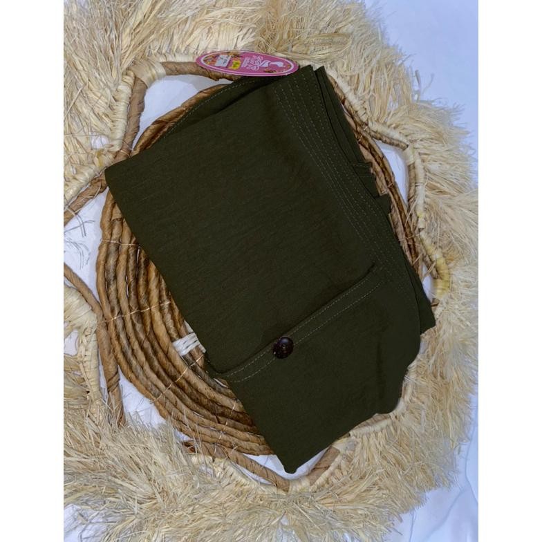 Ct_C1077 Maryam - Hijab Bergo Crinkle Airflow L Xl Tali Konektor Masker Jilbab Instan Langsungan Ter