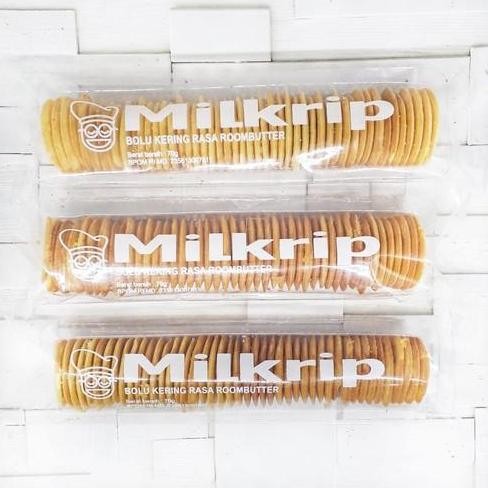 

(Expert) Milkrip Bolu Kering Rasa Roombutter 70 gr Kue Jadul