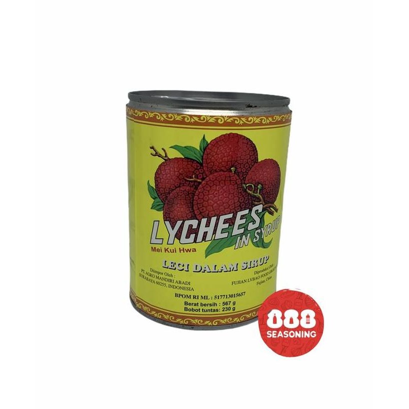 

JH8 MEI KUI HWA LYCHEE (Leci Syrup) 567g