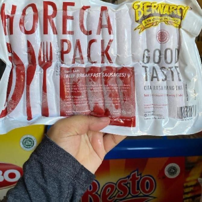 

JH8 Bernardi Horeca Sosis Sapi 1 kg
