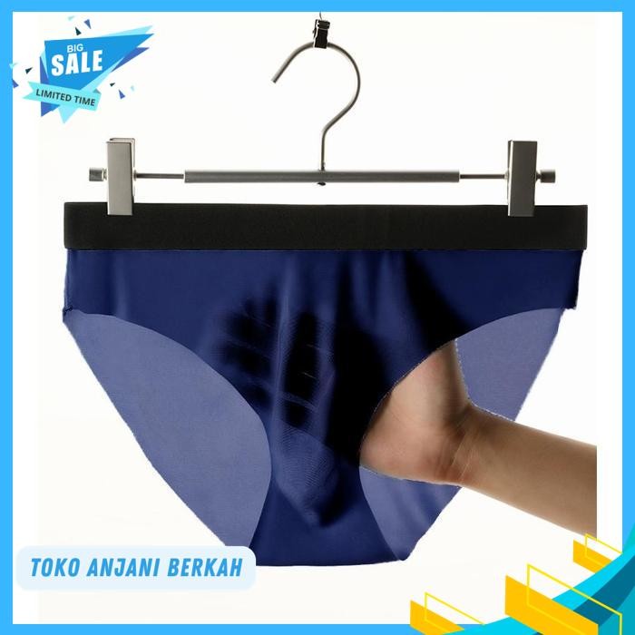 AOELEMENT SEAMLESS BRIEF CELANA DALAM PRIA TANPA JAHITAN NAVY AON / AOELEMENT SEAMLESS BRIEF CELANA 