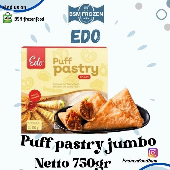 

(Expert) puff pastry jumbo edo 750gr