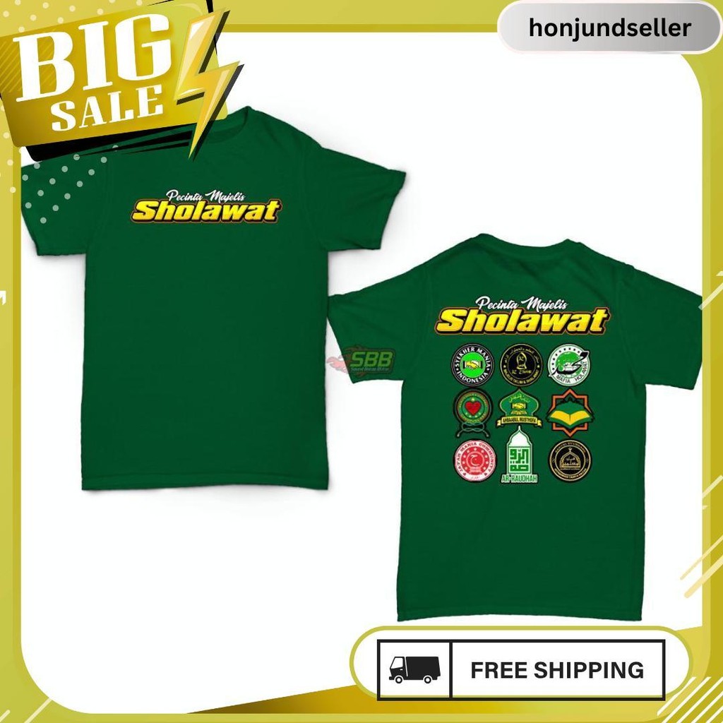 Baju Kaos Anak Pecinta Majelis Sholawat Syekher Mafia Sholawat Sabilu Taubah Flash Sale