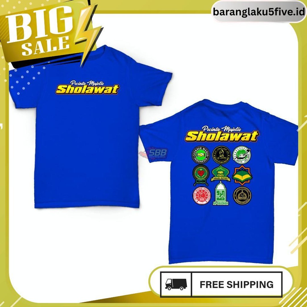 Baju Kaos Anak Pecinta Majelis Sholawat Syekher Mafia Sholawat Sabilu Taubah 6.6