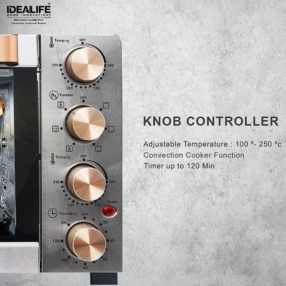 Idealife Oven Listrik Kapasitas 35 Liter IL-335 IL 335
