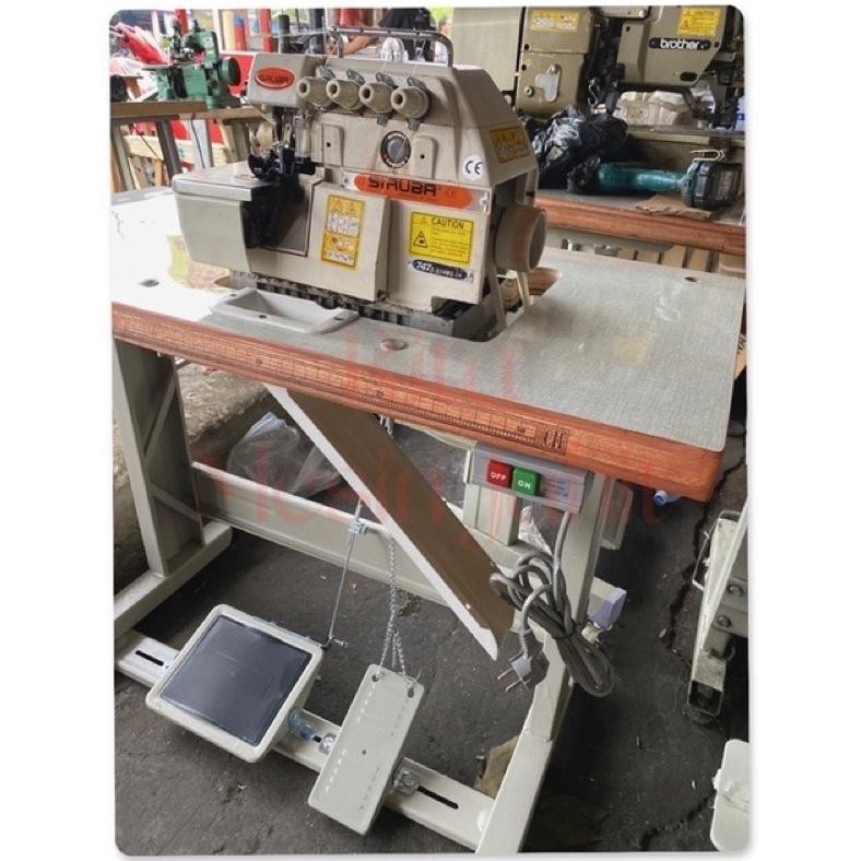 NEW Set Mesin Obras Siruba Second Benang 4 Meja Kaki Dinamo Baru Servo [terbaik][terlaris]