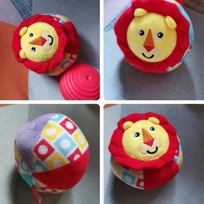 Fisher Price Rattle Ball Bola Kerincingan Bayi Boneka Kerincingan Murah