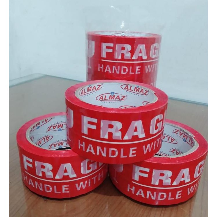 

#####] Lakban Fragile Merah J 48 mm - 90 meter TEBAL PROMO