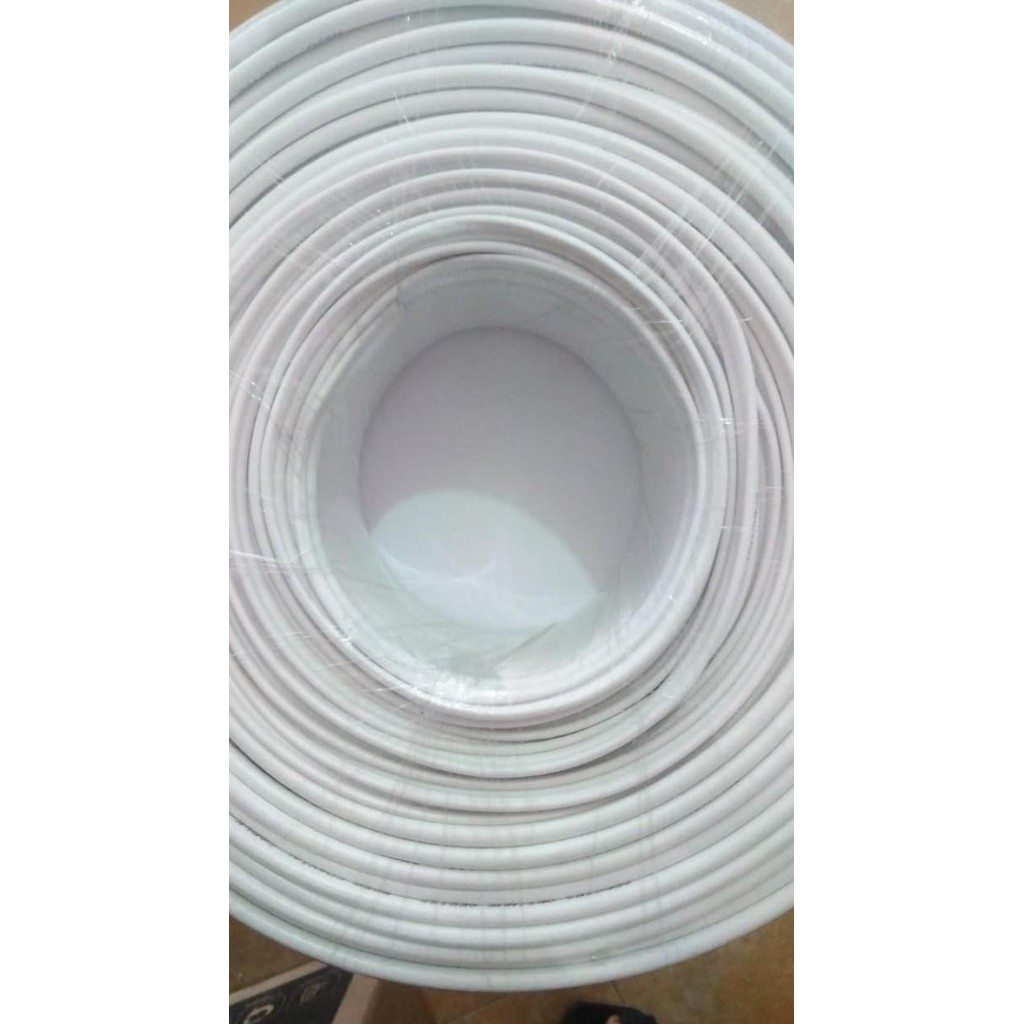 ~~~~~] Kabel Eceran CCTV meteran RG59 + Power | Spektra (Hitam / Putih)