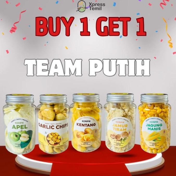 

XPRESSTEMIL MERDEKA CHIPS KERIPIK SAYUR BUAH