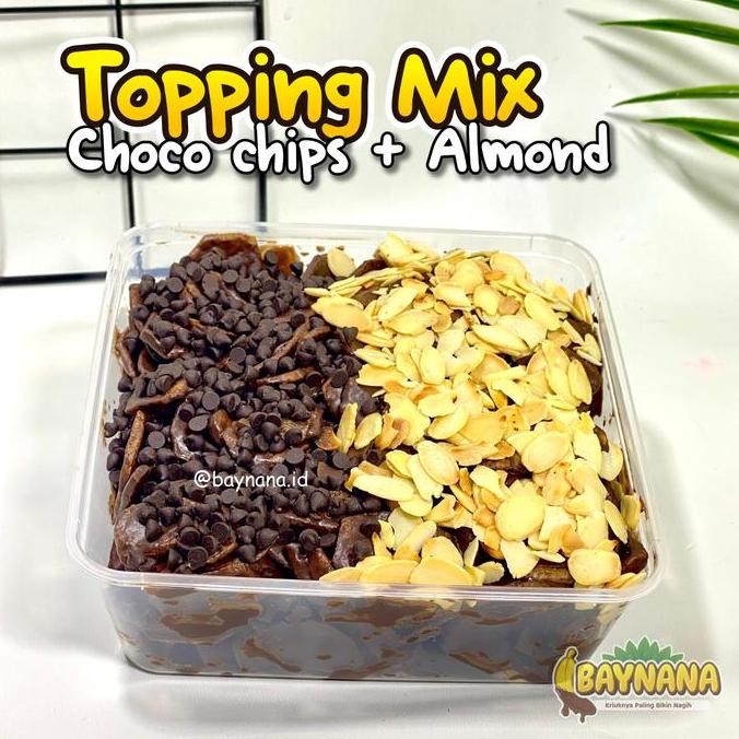 

BAYNANA Keripik Pisang Coklat Lumer TOPPING MIX 250gr dan 500gr