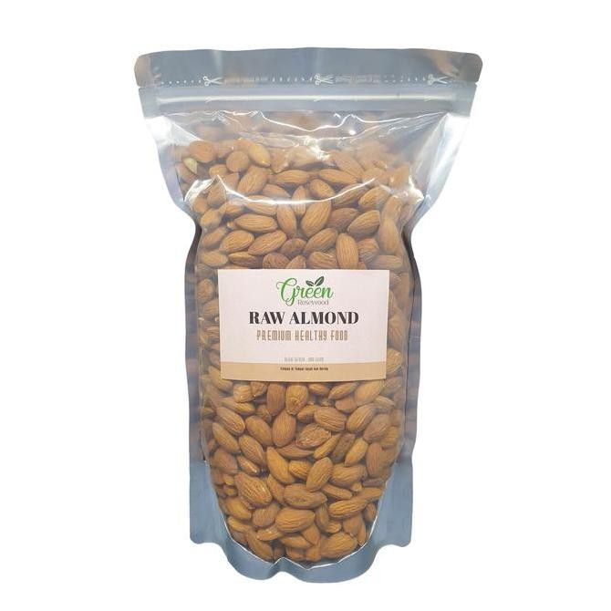 

KACANG ALMOND MENTAH UTUH 1 KG PREMIUM - RAW ALMOND WHOLE 1000 GRAM