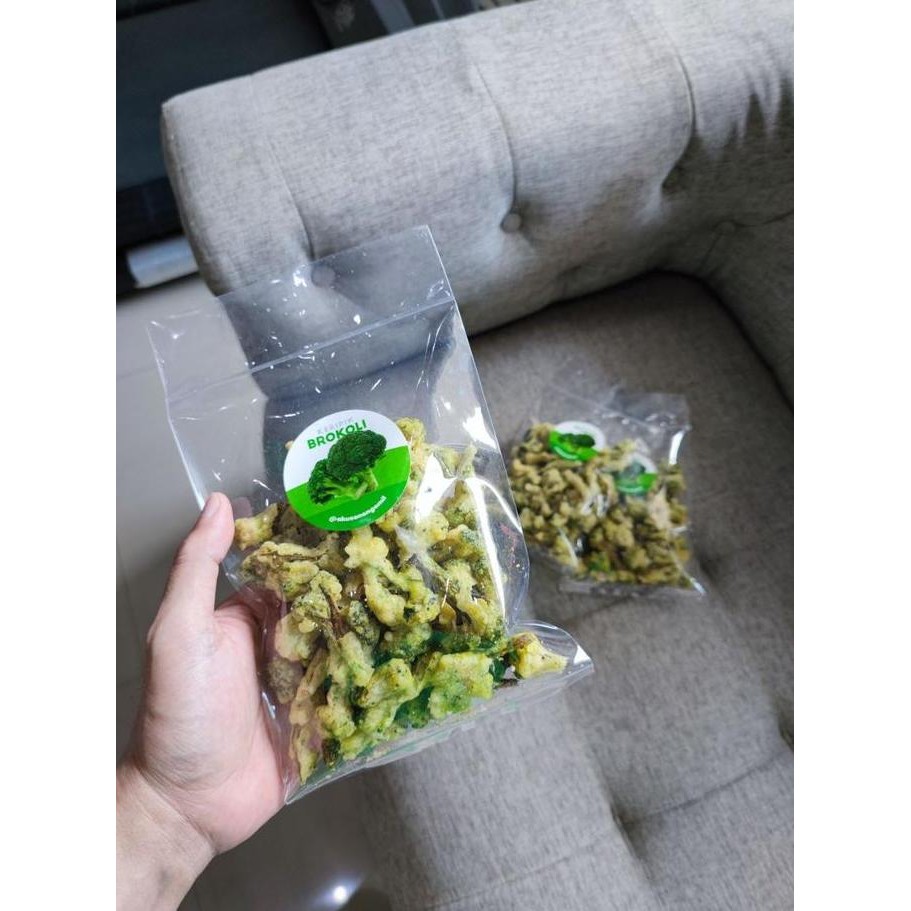 

KERIPIK BROKOLI CRISPY | KERIPIK SAYUR BUAH PREMIUM