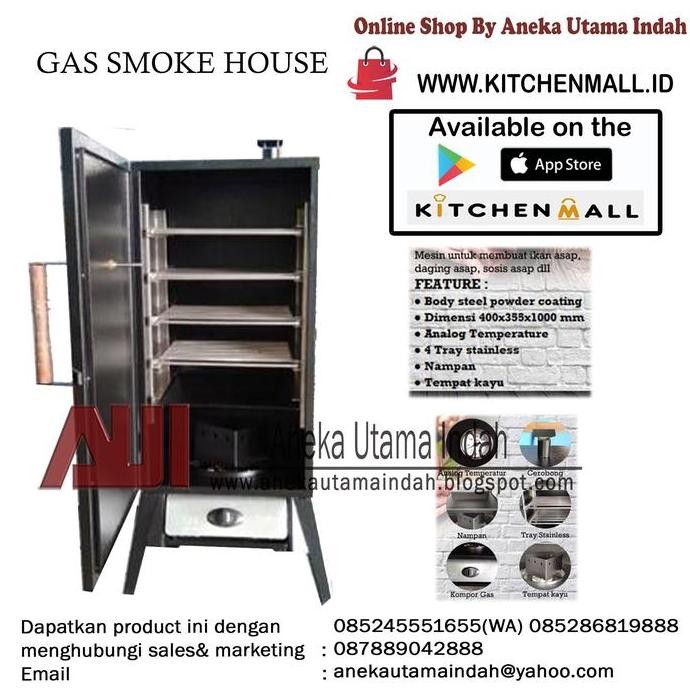 Murah Wth-Lsh01 Smokehouse (Mesin Untuk Membuat Ikan Asap, Daging Asap)