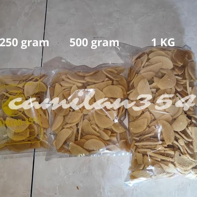 

Keripik Getas Hafizah Gurih Renyah - 500gr / Kripik Kemplang Tepung Beras 1/2kg / Khas Gresik Snacks Asin Cemilan Snack Makanan Camilan