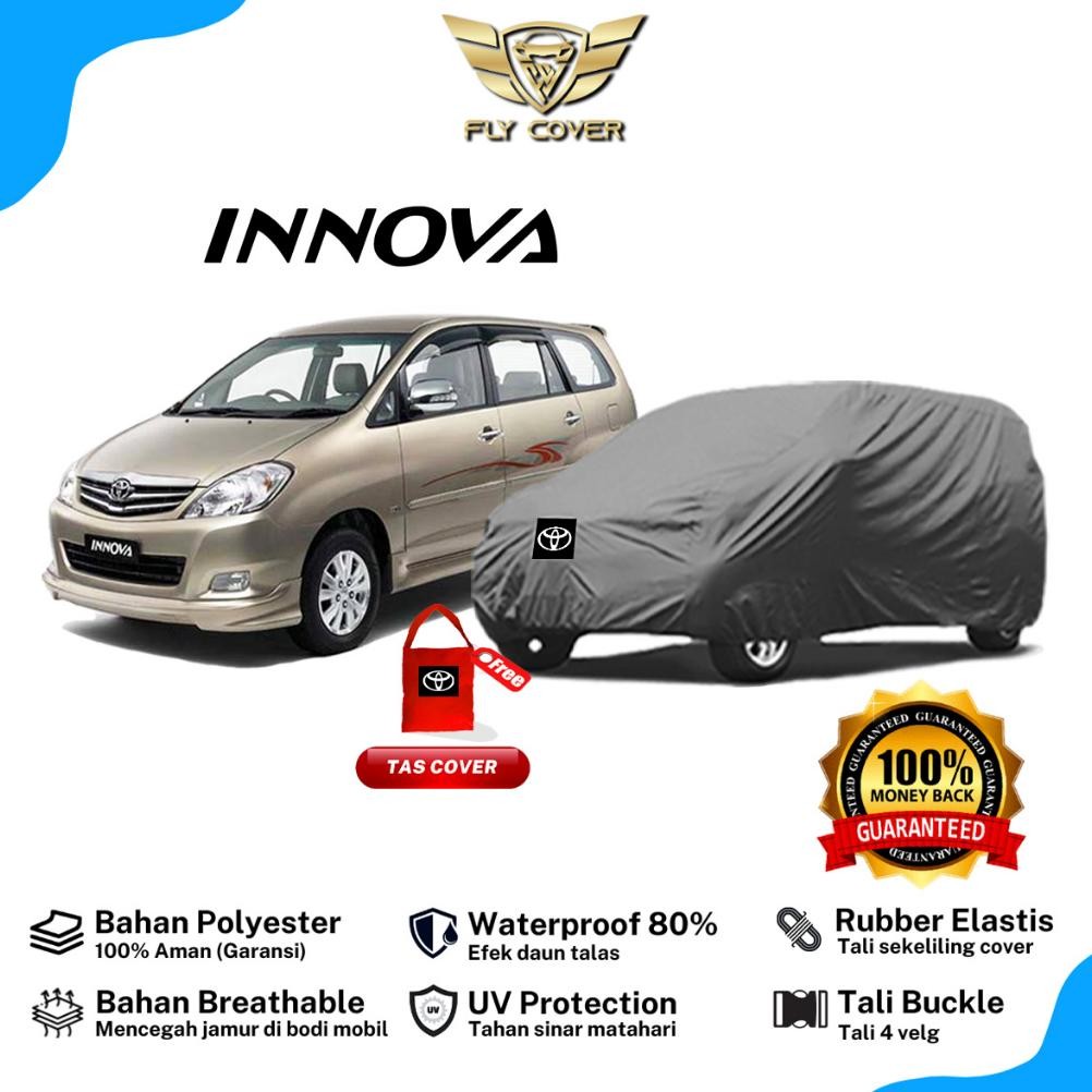 Body Cover Mobil Innova / Sarung Penutup Kijang Inova Lama 2004 2005 2006 2007 2008 2009 2010 / Seli
