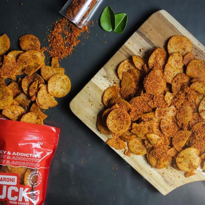

Molring Kripik Cireng Pedas Daun Jeruk CUCK Kemasan 200 Gram