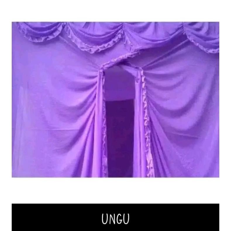 kelambu kotak warna tebal AST