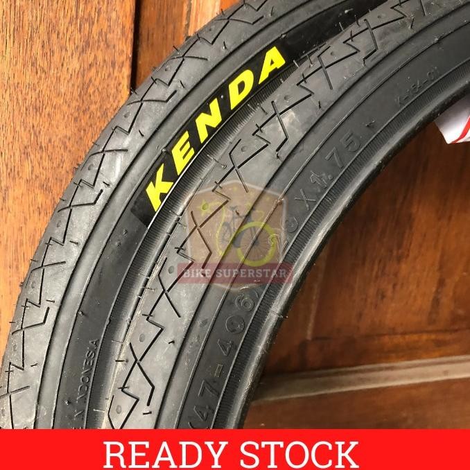 Murah Ban Luar Sepeda Ukuran 20 X 1.7 (406) Kenda Nylon Lipat Bmx Mini Minion Keranjang