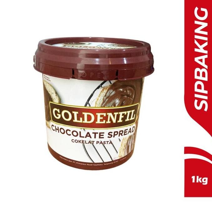 

GOLDENFIL Chocolate Spread 1kg selai coklat pasta goldenfill