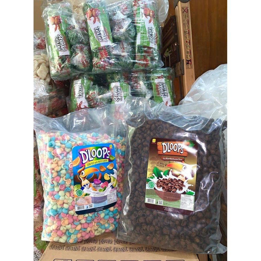 

[1kg] DLOOPS Sereal Rasa Coklat Buah Kiloan
