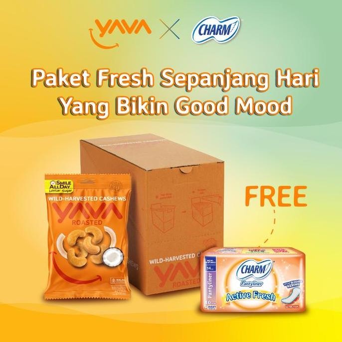 

YAVA Carton Pack Cashew Roasted ( 10 x 35g )