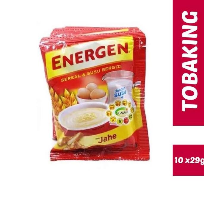 

Energen Jahe renceng sereal 10 x 29 gr