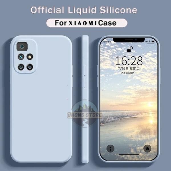 Case XIAOMI REDMI 10 Casing Liquid Silicone Macaron Softcase Redmi 10