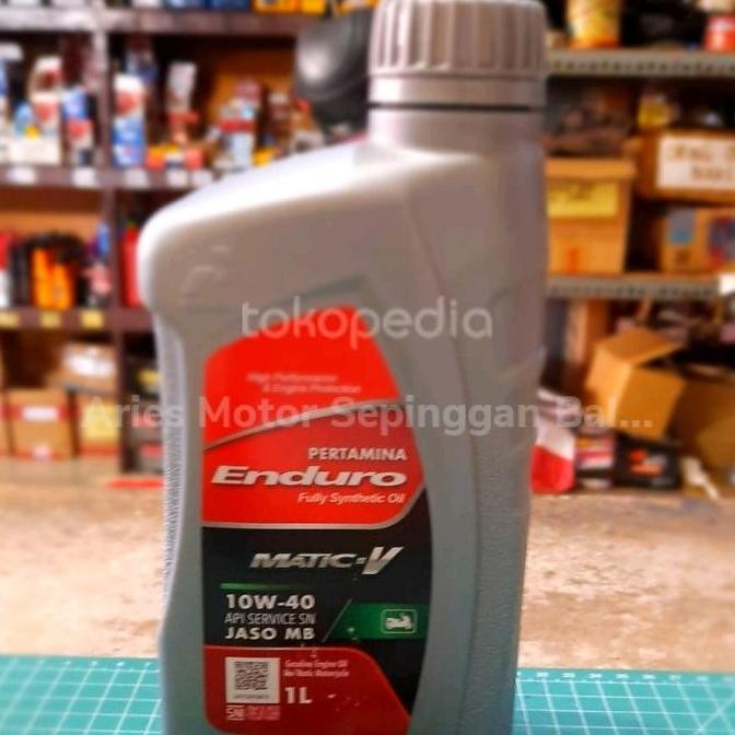 <<<<<] OLI ENDURO MATIC-V utk motor NMAX