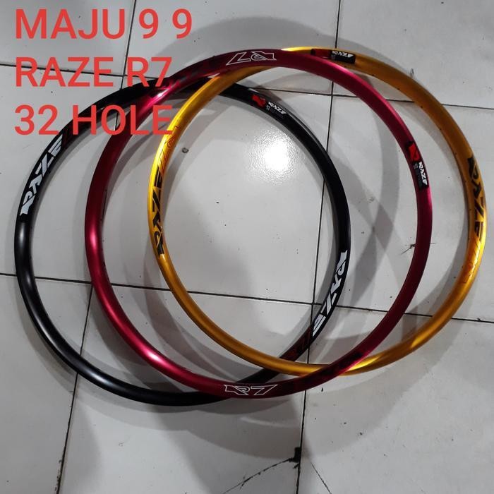 Rim/Pelek/Velg Raze R7 32 Hole Alloy Rims Sepeda Mtb 27.5 Original Dan Terpercaya