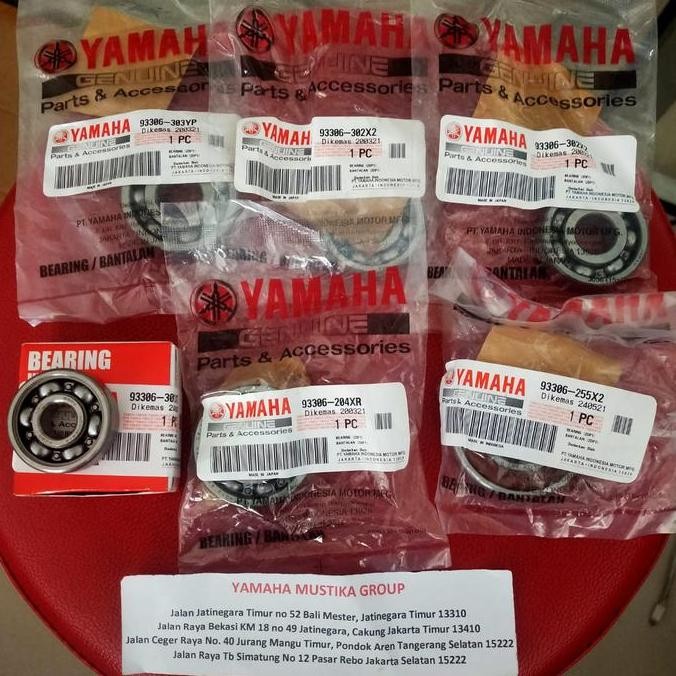 Bearing Rasio Full Set N-Max Original Yamaha