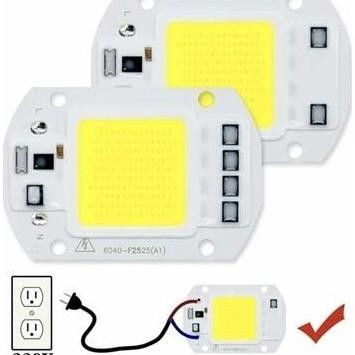 [Expert] LED HPL 50W Suku cadang Lampu sorot LED HPL COB 220V AC 20W 30W 50Watt