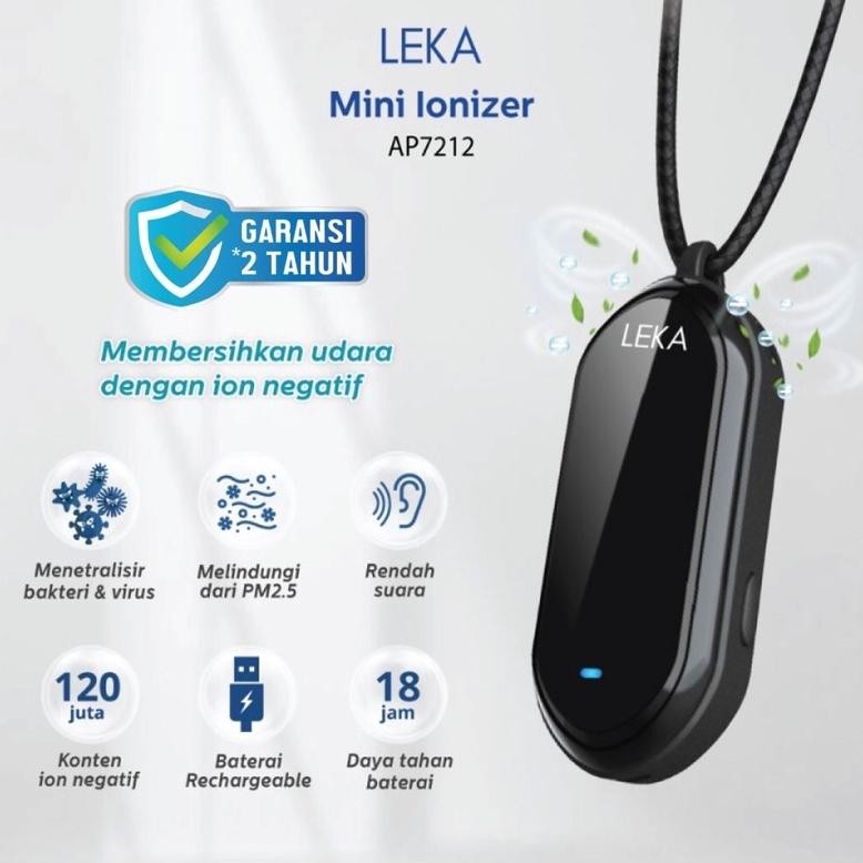 NEW LEKA AP7212 Personal Ionizer - Kalung Purifier Portable [terbaik][terlaris]