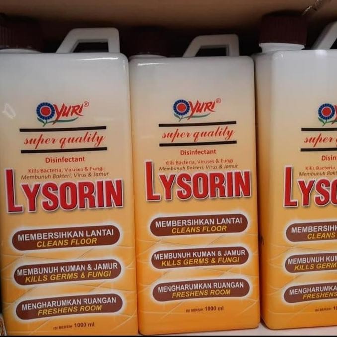 Ready stock] Yuri Lysorin Disinfectant 1000ML