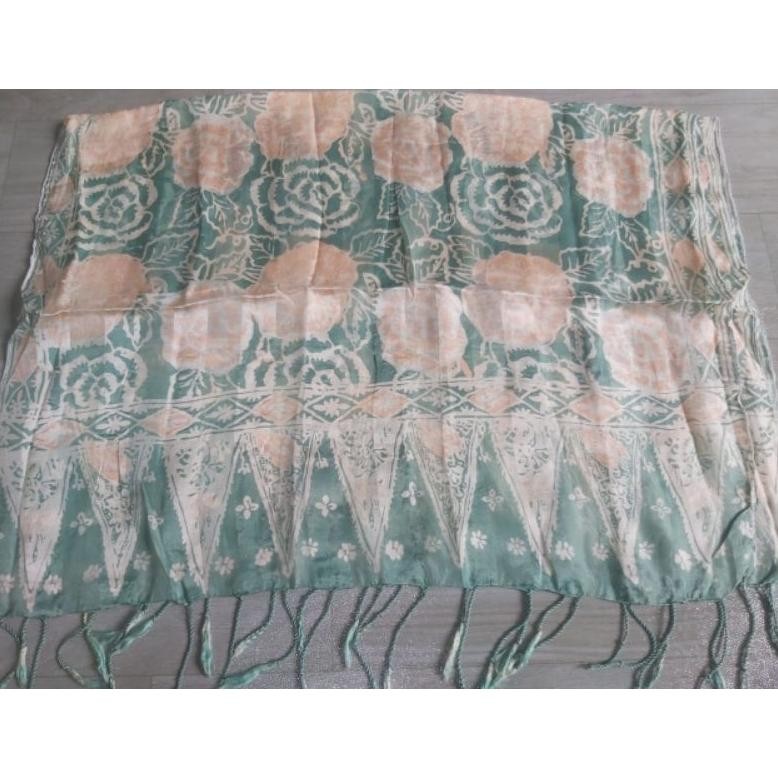 syal selendang sutra premium/scraf sutra asli/scraf batik/batik premium/slendangbatik/souvenir/syal 