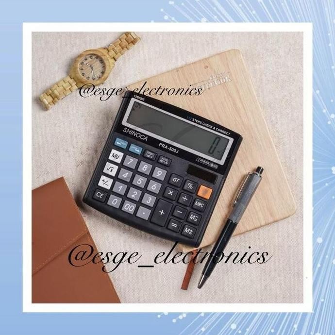 

Buruan beli] ORIGINAL KALKULATOR SHINOCA 12 DIGIT PRA-500J KALKULATOR MEJA KALKULATOR SEKOLAH KALKULATOR DAGANG BISNIS