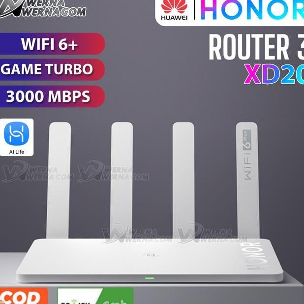 Honor Router 3 Mesh Wifi 6 3Mbps Dualcore Xd20