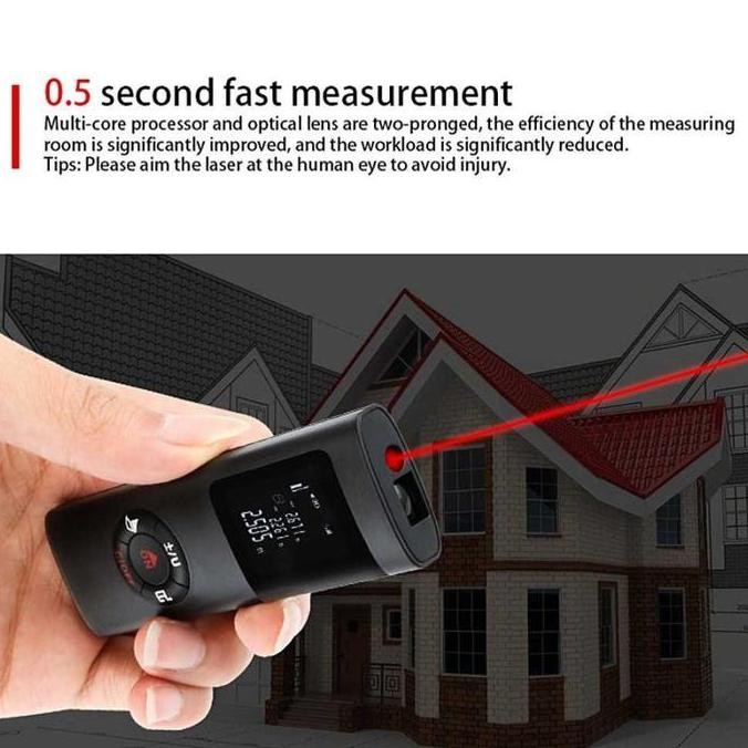 

Sale Meteran Laser Digital Mini Pocket 40M Alat Pengukur Jarak Untuk Arsitek Dsigner Interior