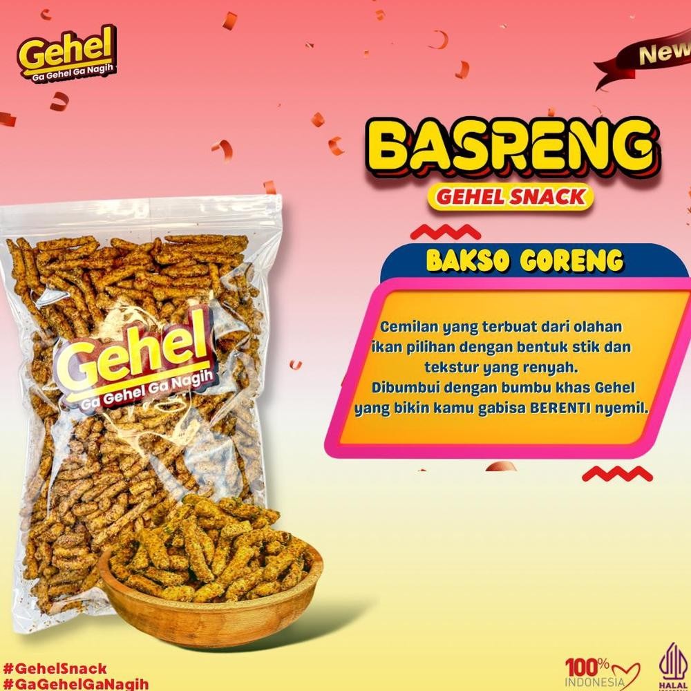 

Cod Gehel Basreng 1 Kg (Edisi Terbatas) - Makanan Ringan Un-123