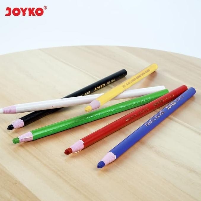 

Pencil Glass Pensil Kaca Warna Joyko PG-100 PER 1 LUSIN / Pencil Kaca, Kulit, Keramik, Logam,Plastik DiM
