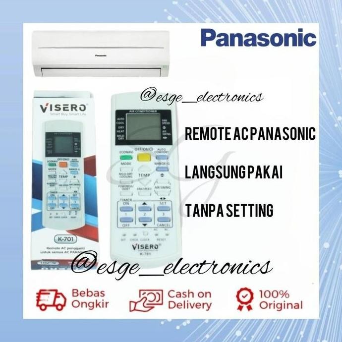 cusss order] REMOTE AC PANASONIC REMOT AC PANASONIC RIMUT AC PANASONIC VISERO K-701 REMOTE PANASONIC