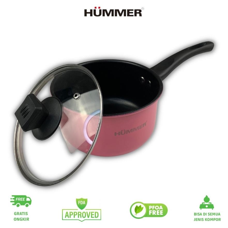 CR - Hummer Kitchen - Panci Set Frypan 20cm + Panci Susu 20cm TERLARIS