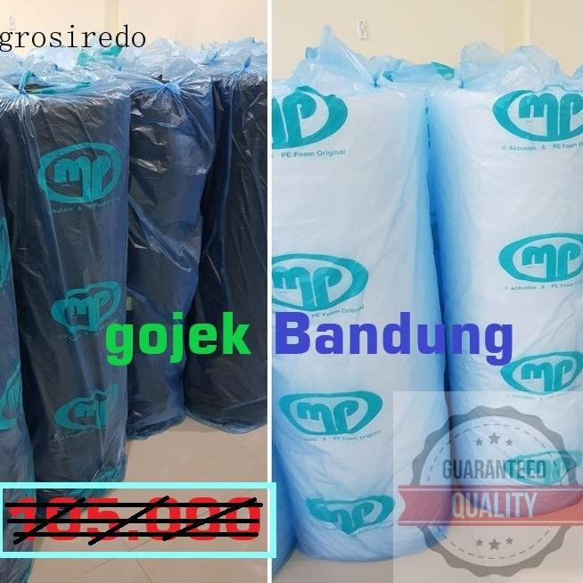 

Bubble wrap Bening Hitam mulia pack MP 50M x 125CM bubblewrap tebal bandung buble plastik DiM