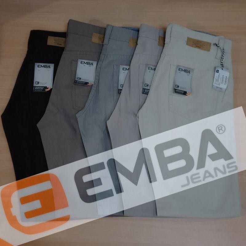 Emba Jeans Chinos  Bahan Kanvas / Ramayana Sidoarjo Termurah Best Quality 100% Original