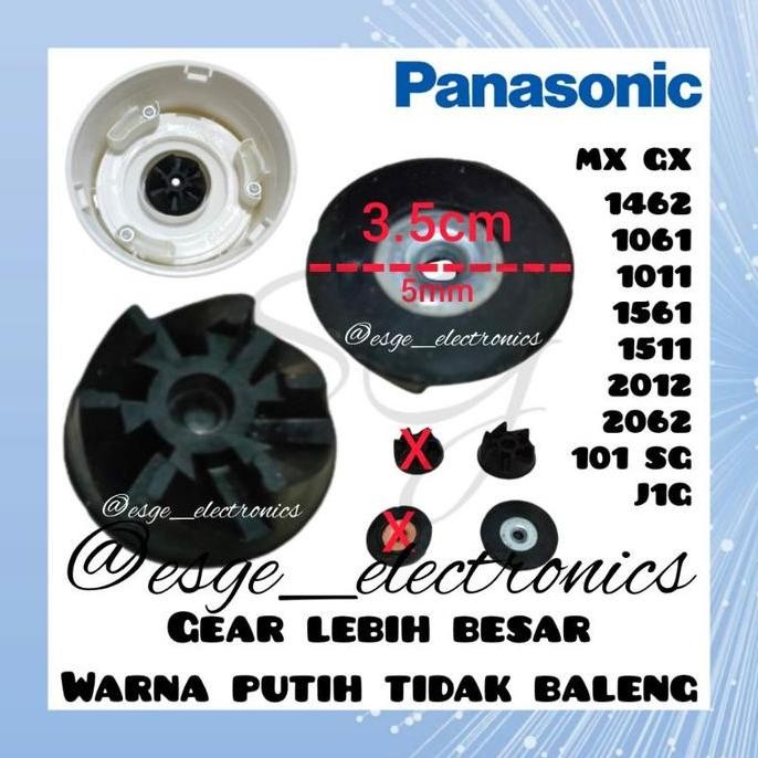 Kualitas terbaik] GIGI KARET BLENDER PANASONIC GEAR BESAR BLENDER PANASONIC UPPER PISAU