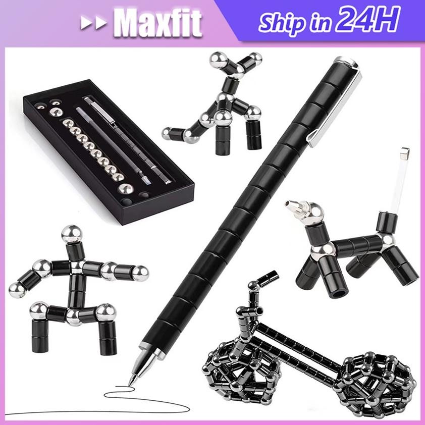 

Pena Polar Magnetik Magnetic Metal Pen Pena Mainan Magnet Pen Logam Dekompresi Kreatif Multifungsi Decompression Multi-Function Writing Magnet Ballpoint Pen Pena Hadiah Bagus Pena Bongkar Pasang Untuk Anak Laki-Laki Dan Perempuan DiM