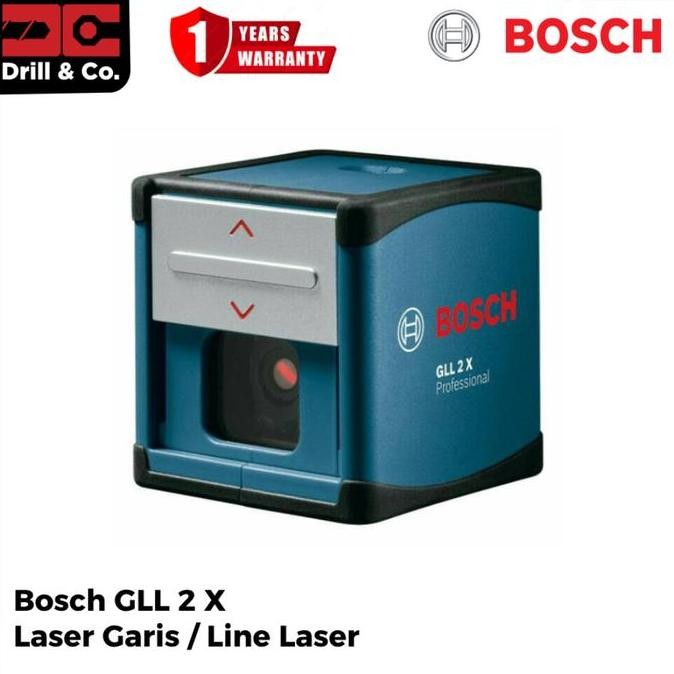 

Sale Bosch Gll 2 X Line Laser / Alat Levelling Laser / Laser Garis